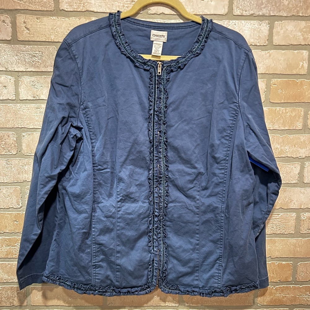 Chicos - Blue - Jacket - image 1